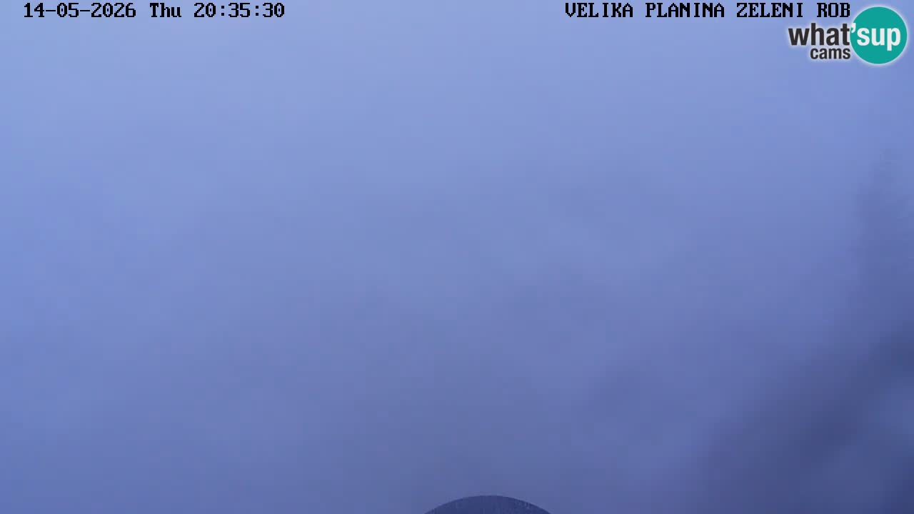 Zeleni Rob – Webcam live | Velika Planina