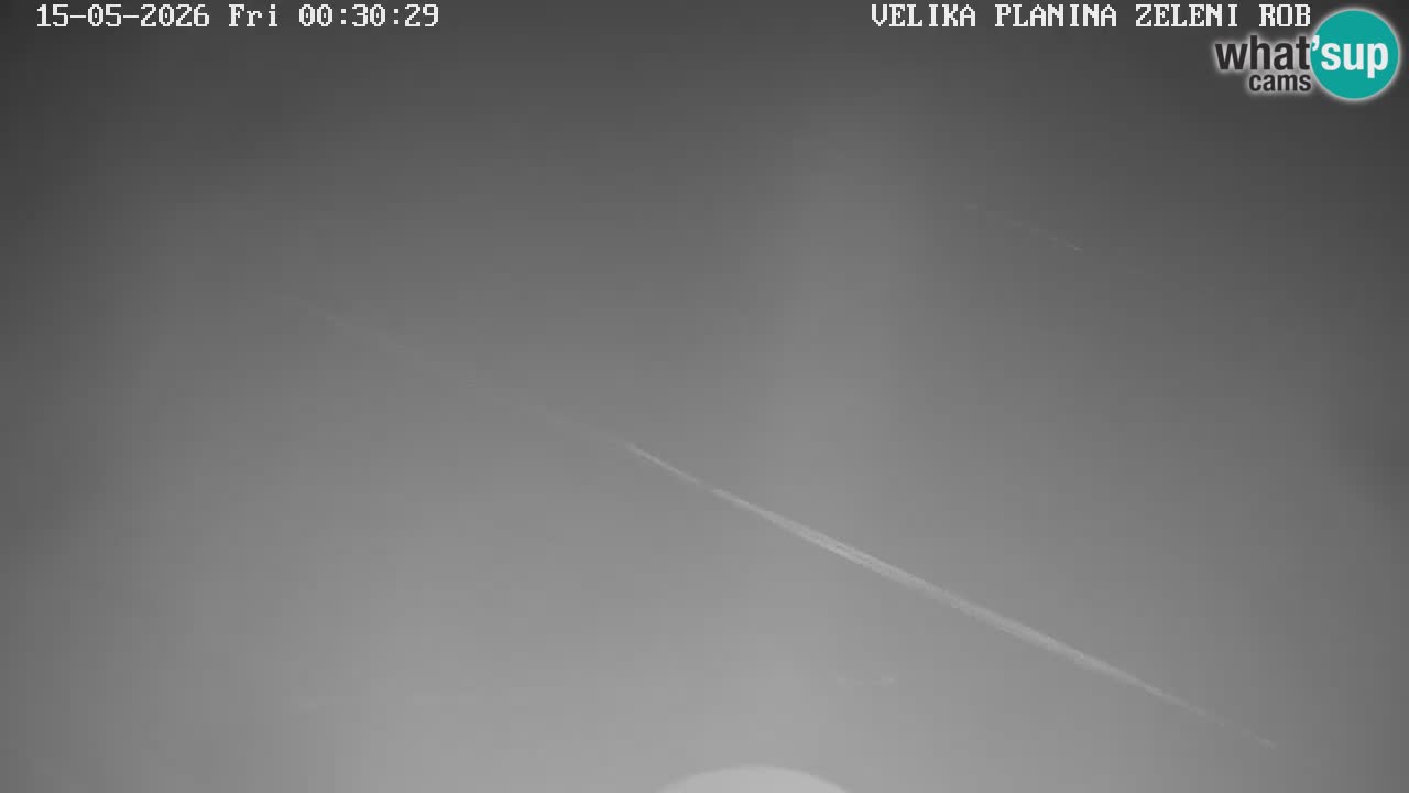 Zeleni Rob | Webcam en vivo Velika Planina