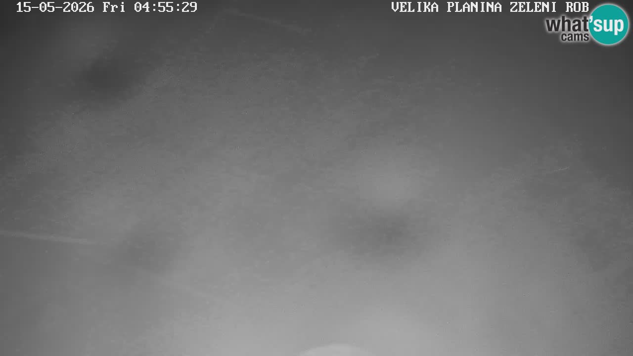 Zeleni Rob | Webcam en vivo Velika Planina