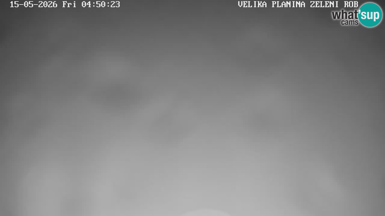 Zeleni Rob | Webcam en vivo Velika Planina
