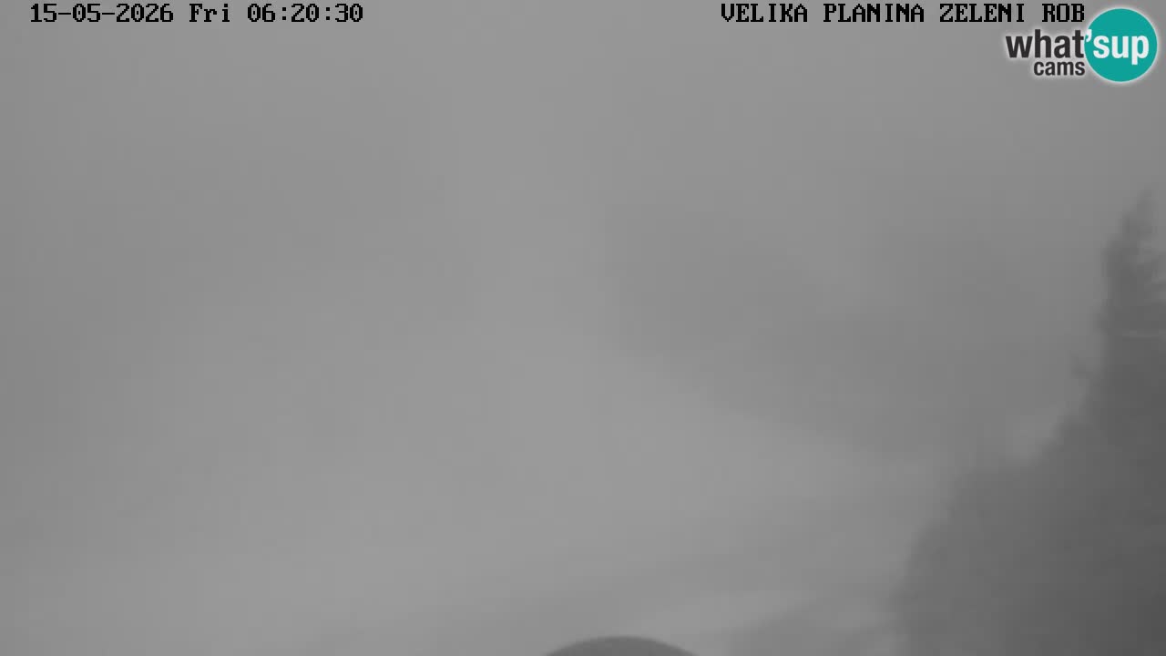 Zeleni Rob – Webcam live | Velika Planina