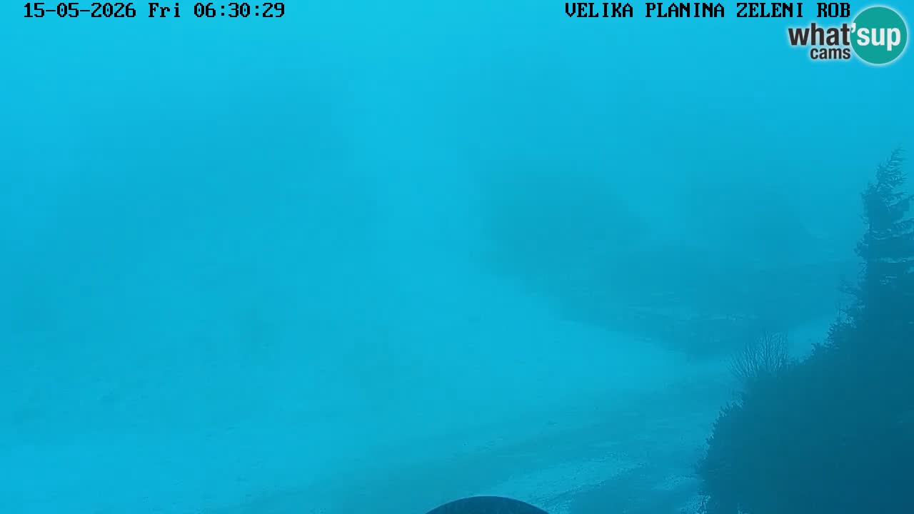 Zeleni Rob – Webcam live | Velika Planina
