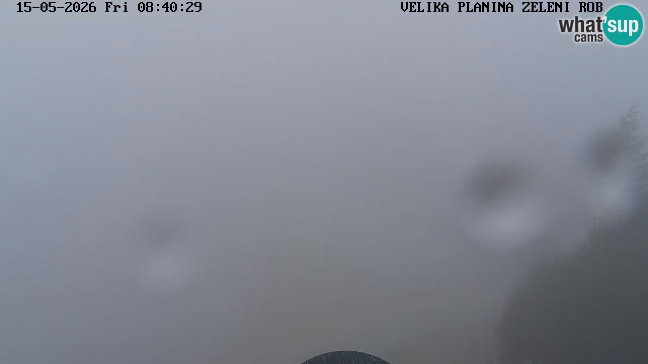 Zeleni Rob – Webcam live | Velika Planina