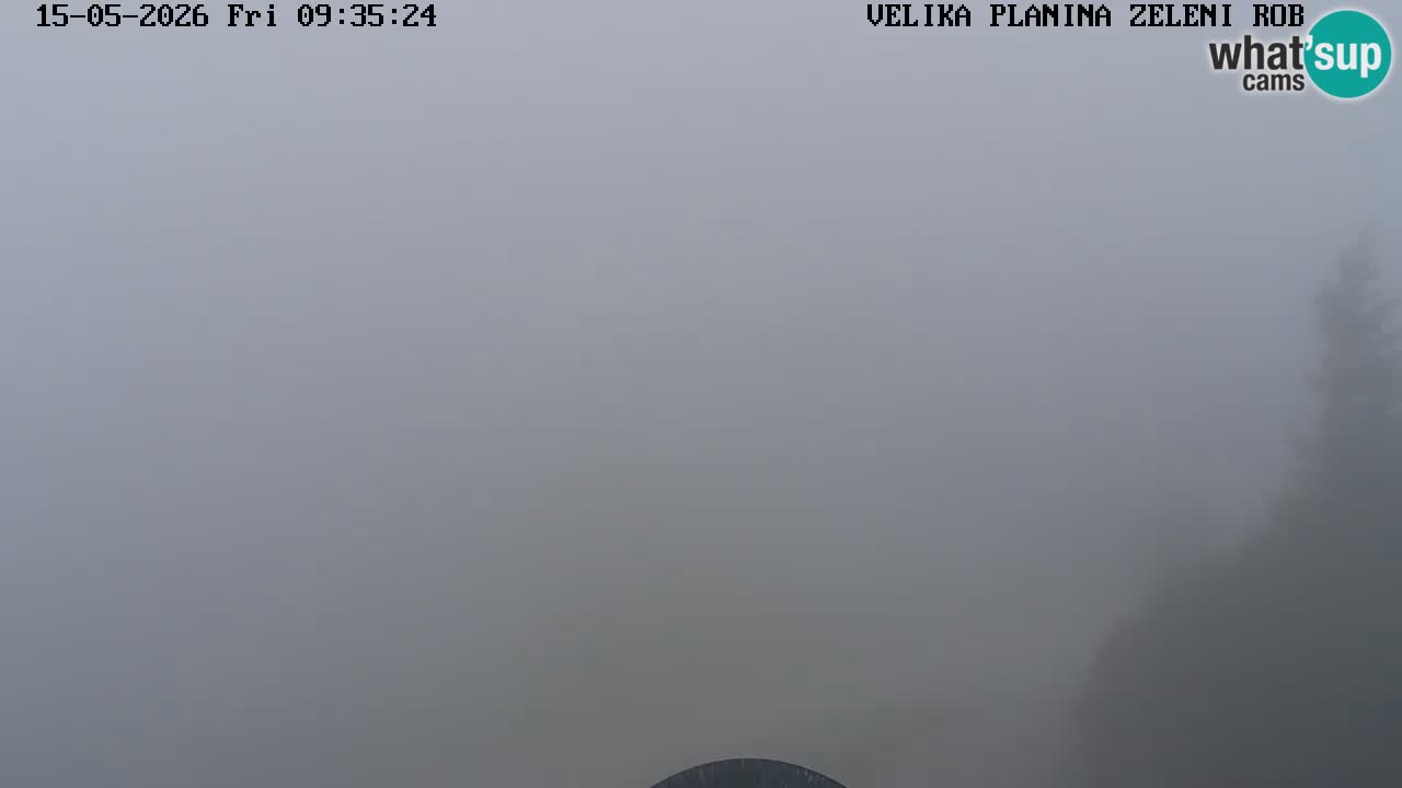Zeleni Rob | Web kamera Velika Planina