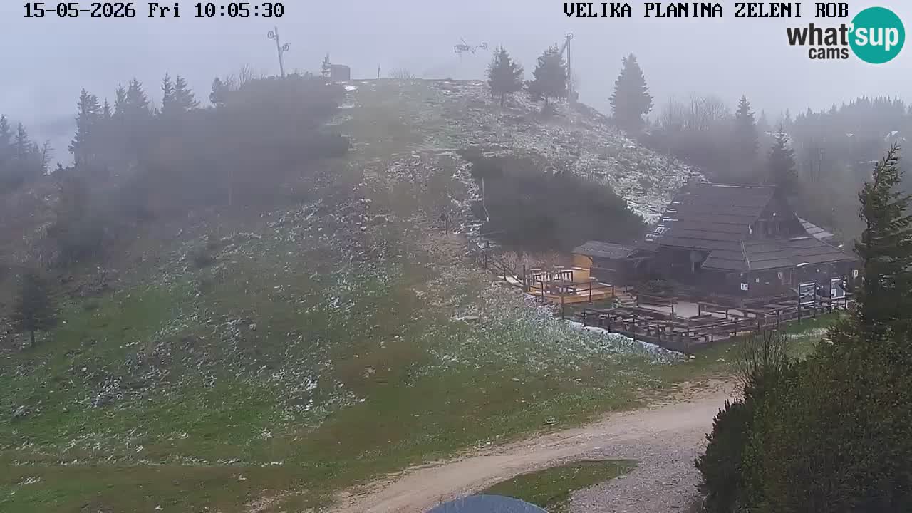 Zeleni Rob – Webcam live | Velika Planina