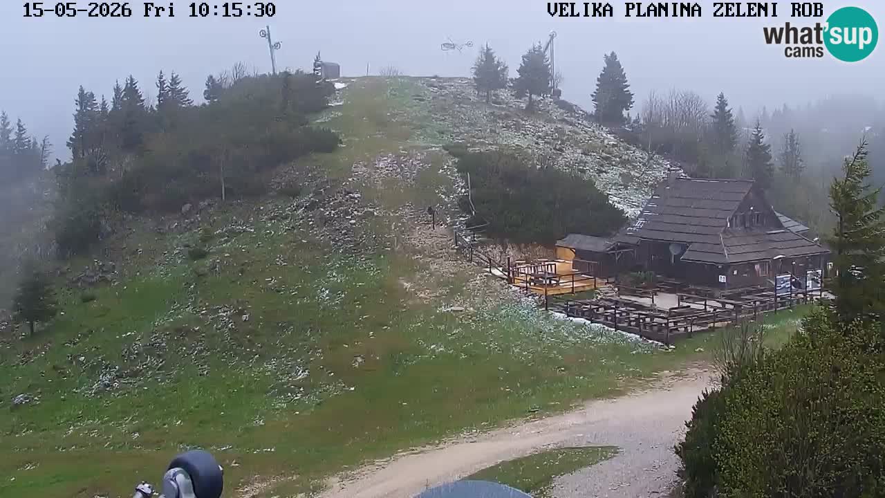Zeleni Rob – Webcam live | Velika Planina