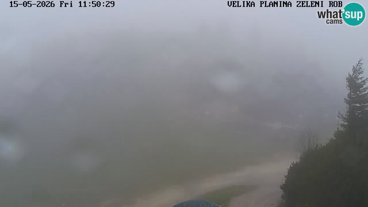 Zeleni Rob | Webcam live Velika Planina