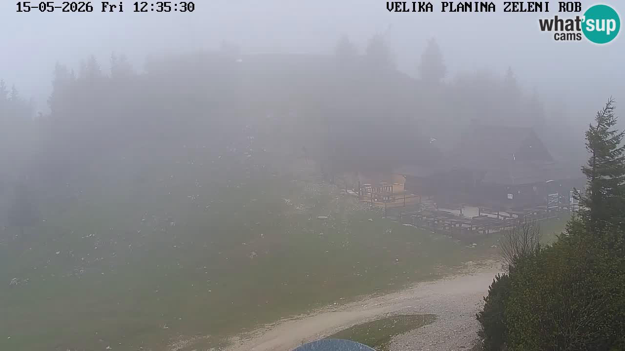 Zeleni Rob – Webcam live | Velika Planina