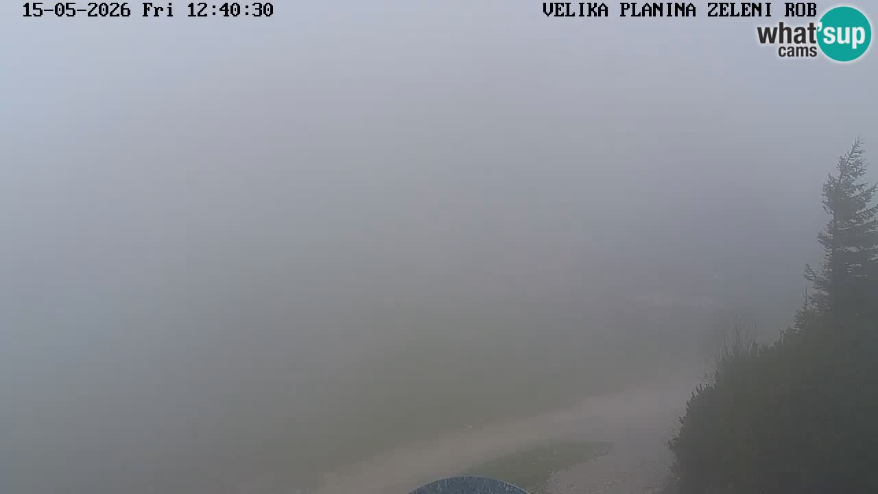 Zeleni Rob – Webcam live | Velika Planina