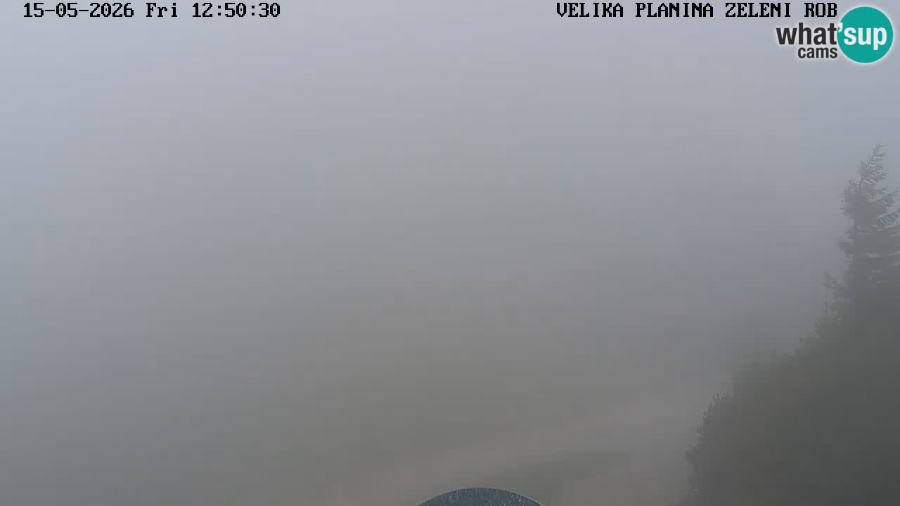 Zeleni Rob – Webcam live | Velika Planina
