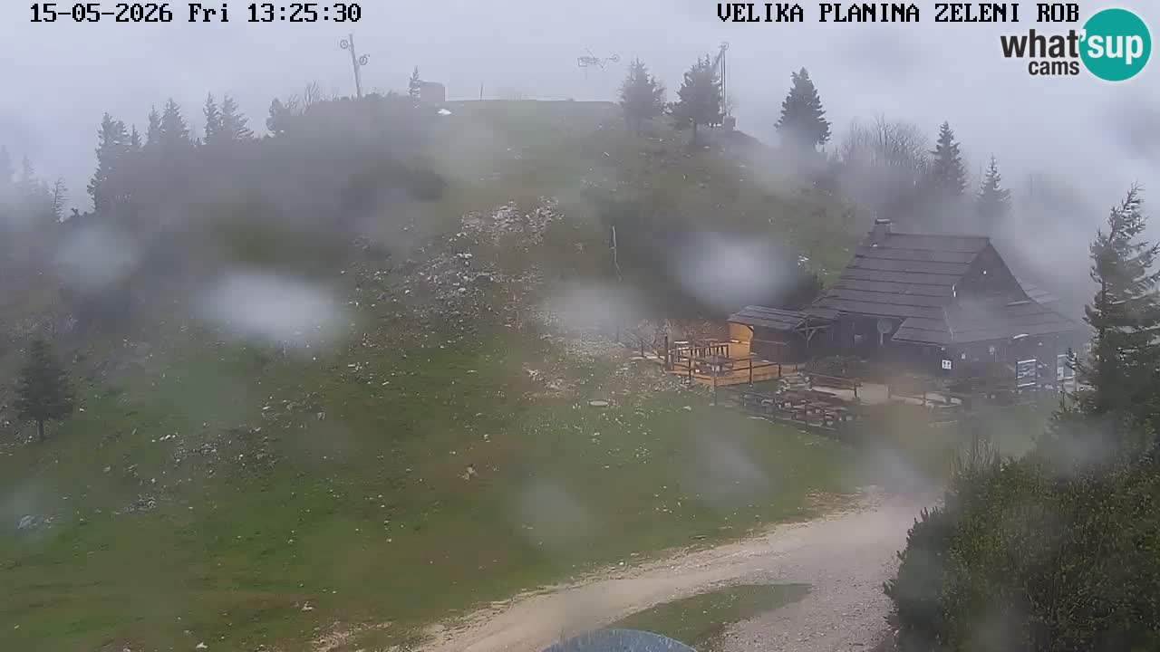 Zeleni Rob – Webcam live | Velika Planina