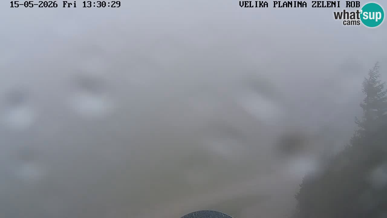 Zeleni Rob – Webcam live | Velika Planina
