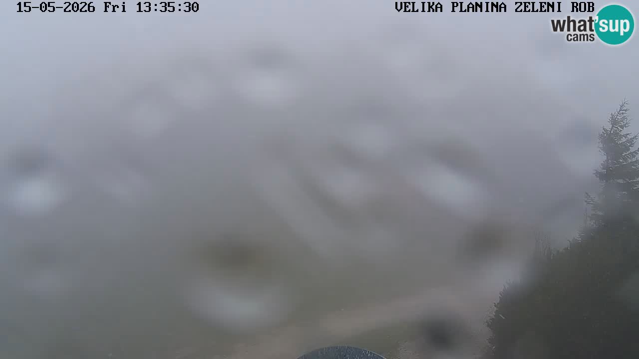 Zeleni Rob – Webcam live | Velika Planina