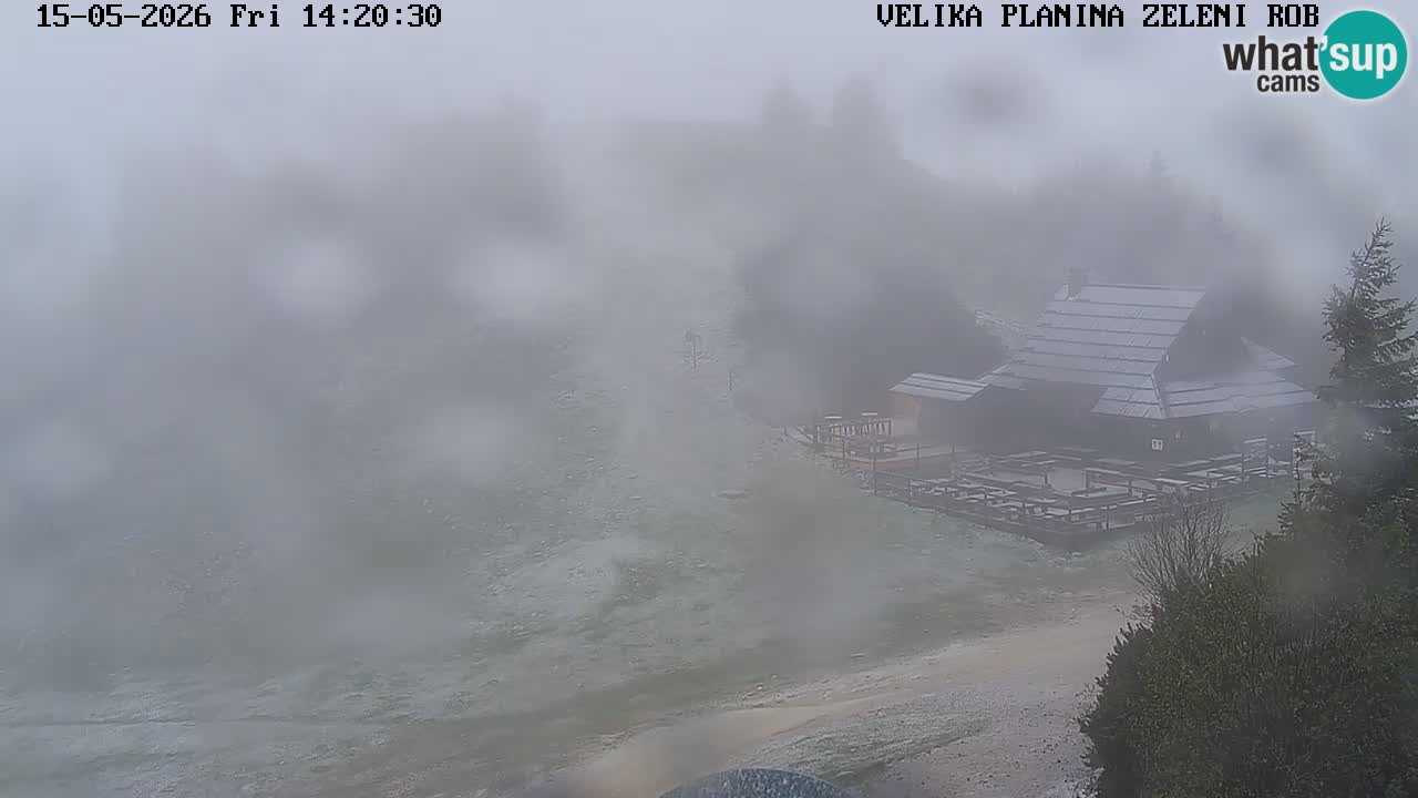 Zeleni Rob | Webcam live Velika Planina
