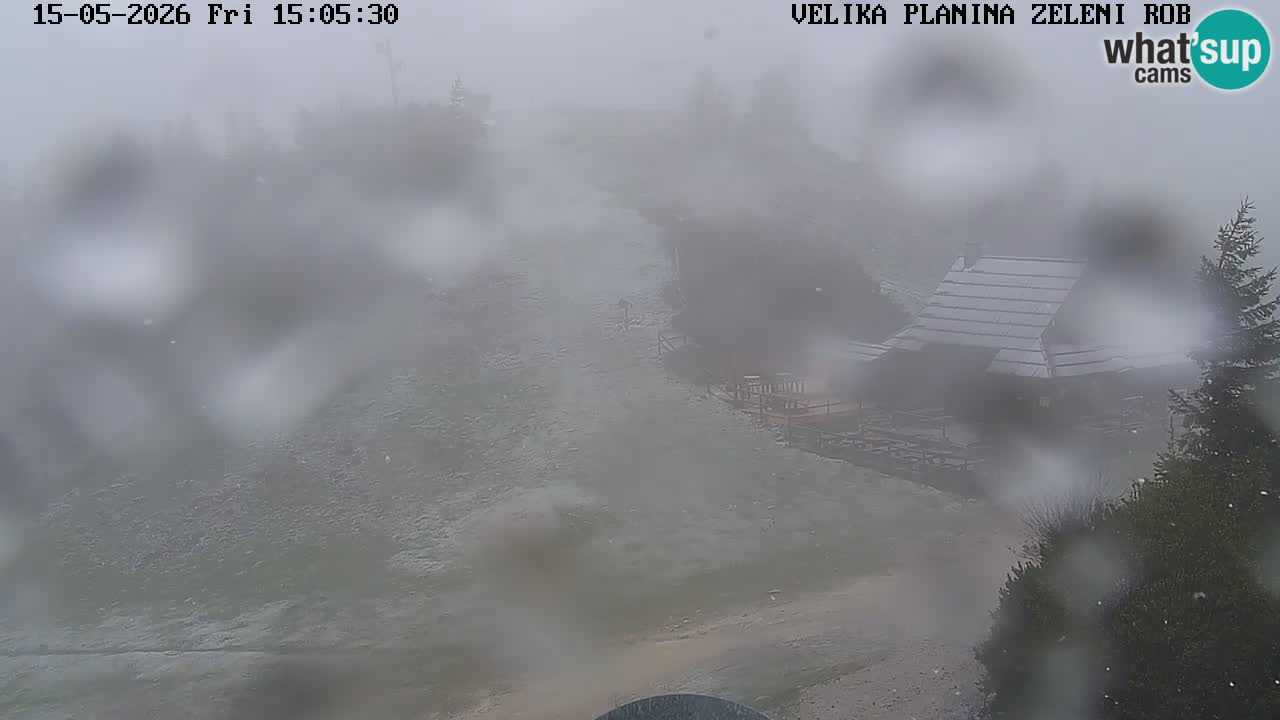 Zeleni Rob | Webcam en vivo Velika Planina