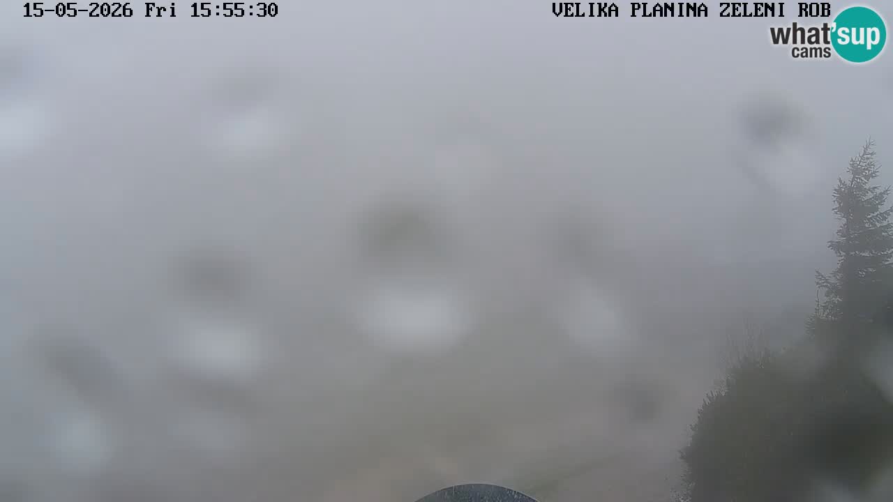 Zeleni Rob – Webcam live | Velika Planina