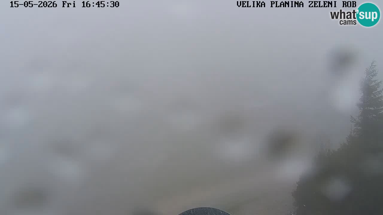Zeleni Rob | Web kamera Velika Planina