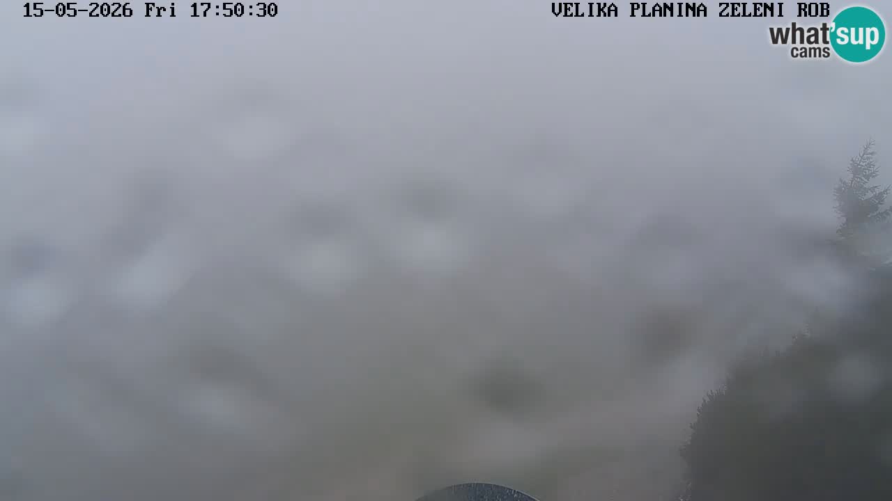 Zeleni Rob – Webcam live | Velika Planina