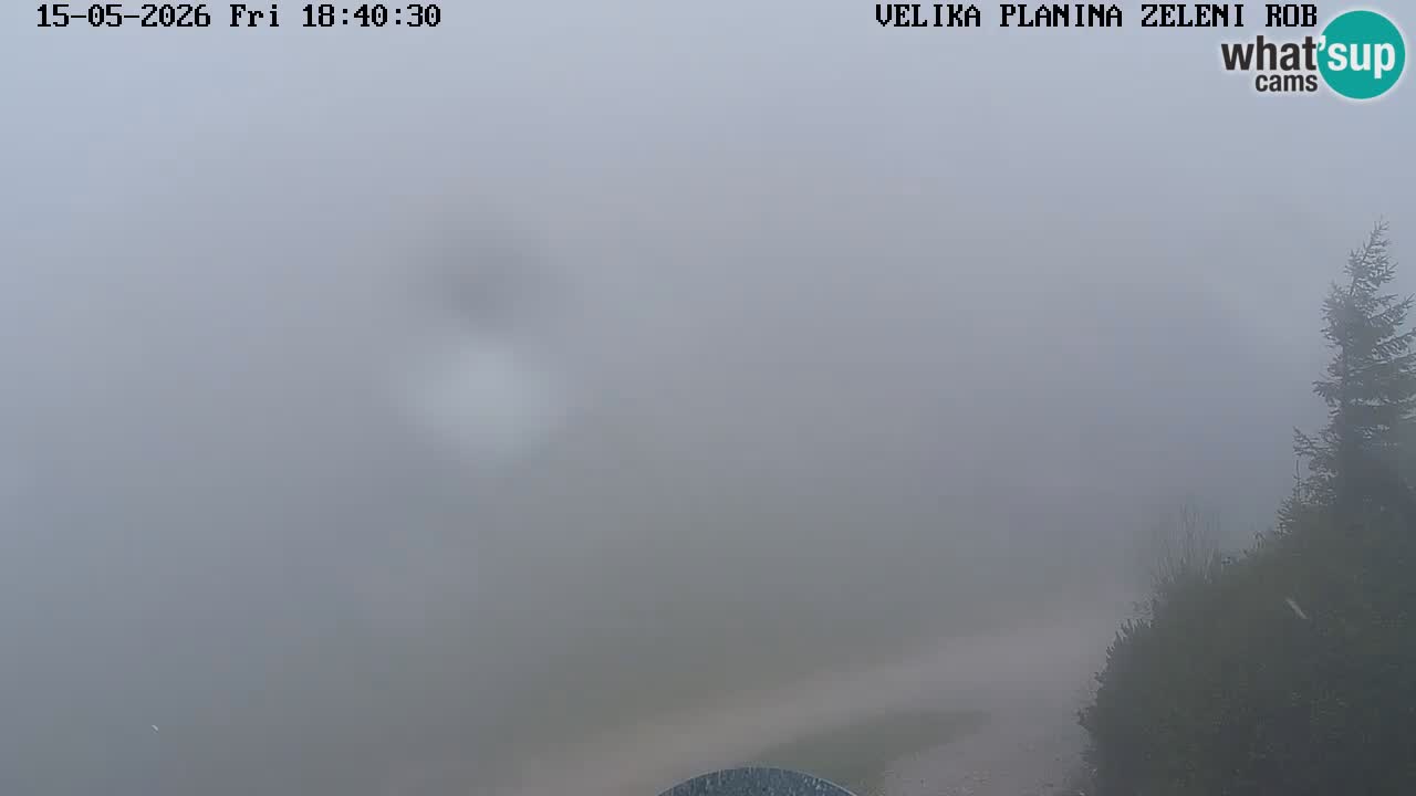 Zeleni Rob – Webcam live | Velika Planina