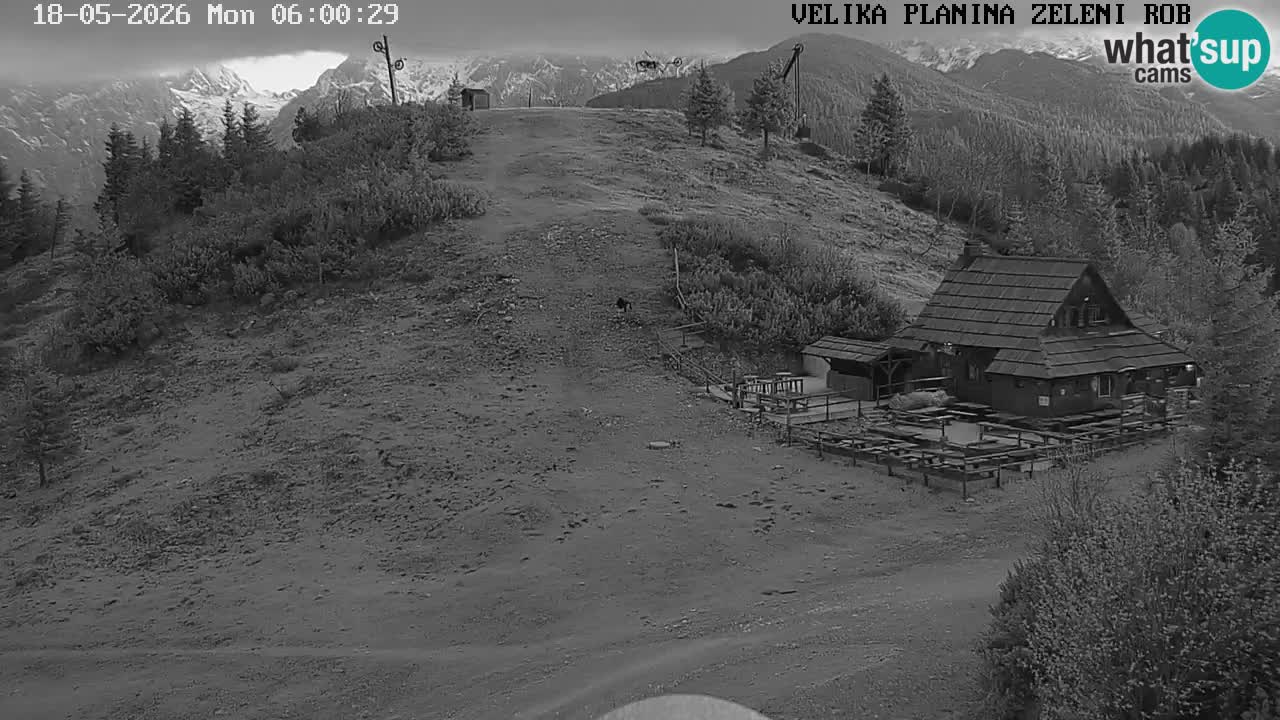 Zeleni Rob | Webcam live Velika Planina