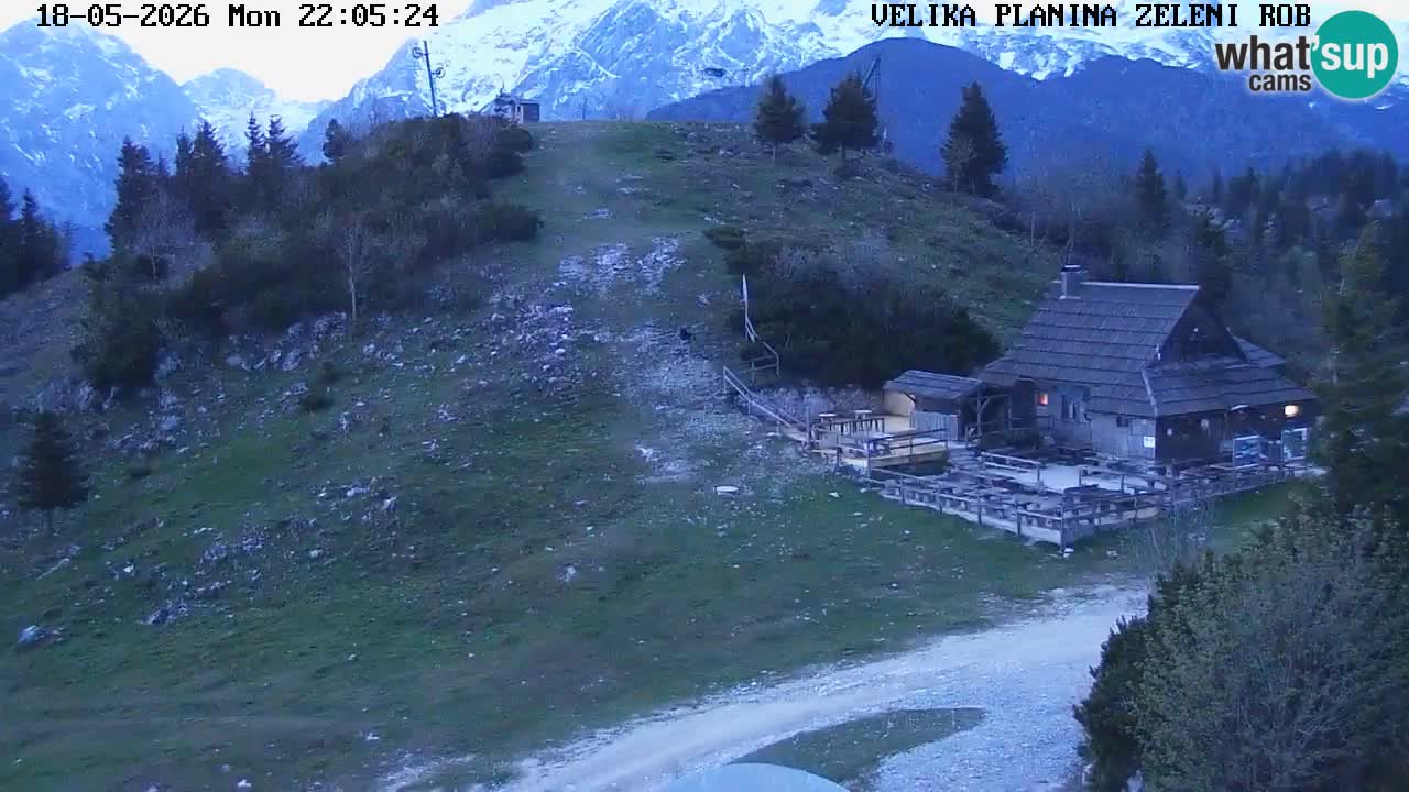 Zeleni Rob – Webcam live | Velika Planina