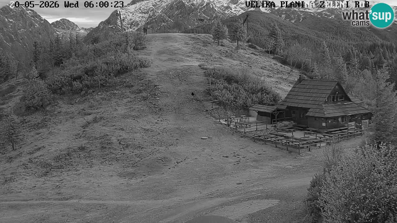Zeleni Rob – Webcam live | Velika Planina