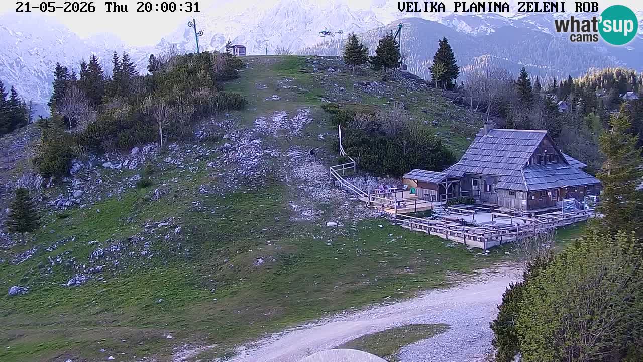 Zeleni Rob | Webcam live Velika Planina