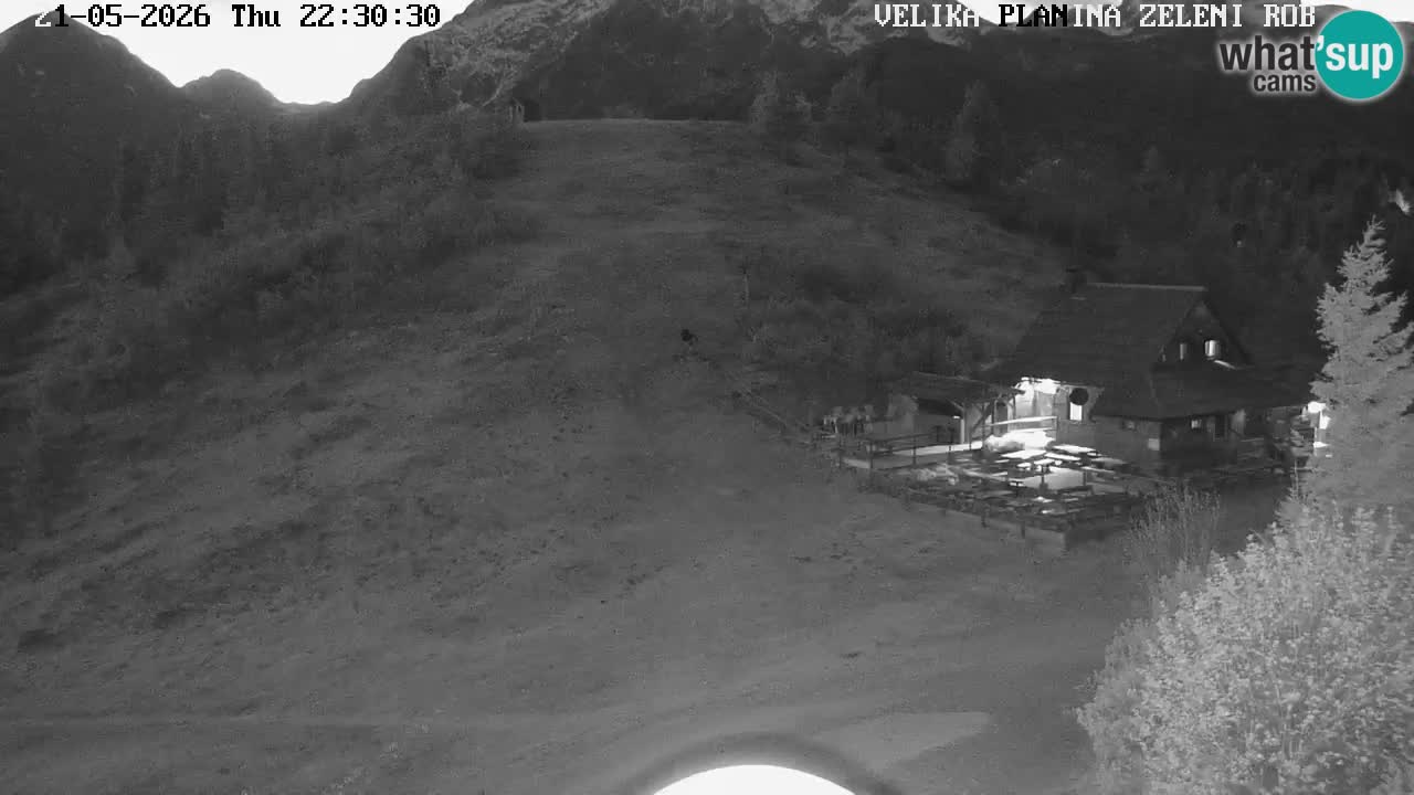 Zeleni Rob – Webcam live | Velika Planina