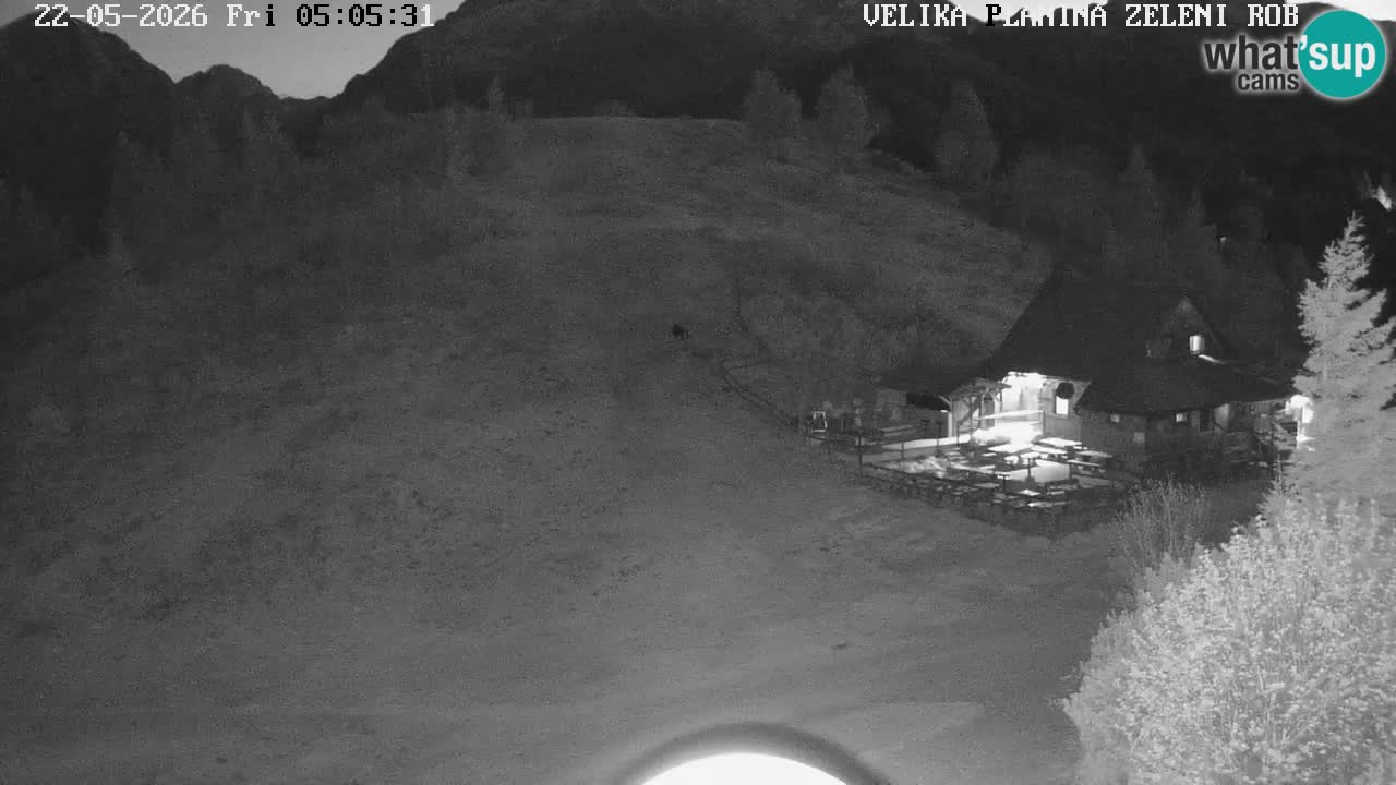 Zeleni Rob | Webcam live Velika Planina