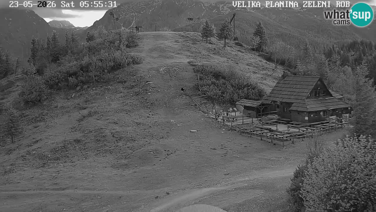 Zeleni Rob – Webcam live | Velika Planina