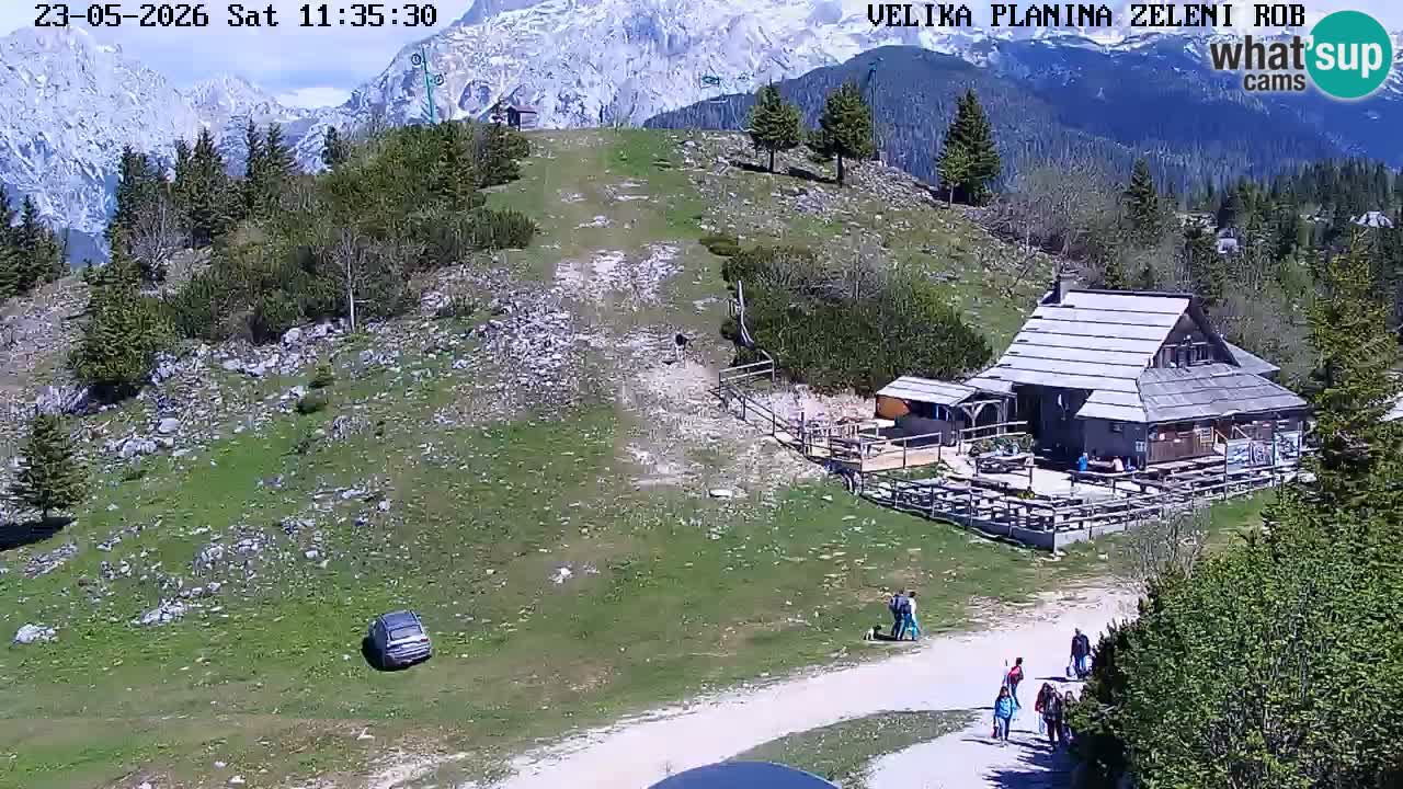 Zeleni Rob – Webcam live | Velika Planina