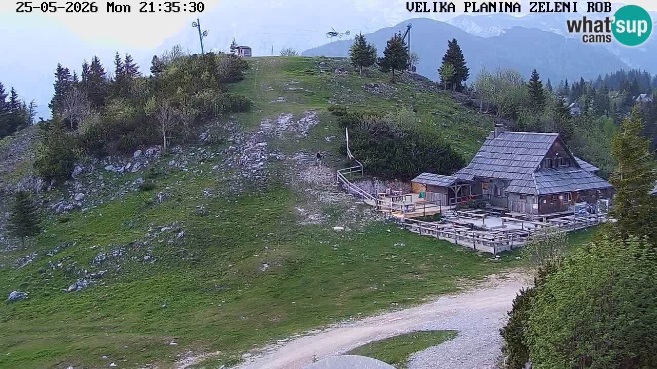 Zeleni Rob – Webcam live | Velika Planina