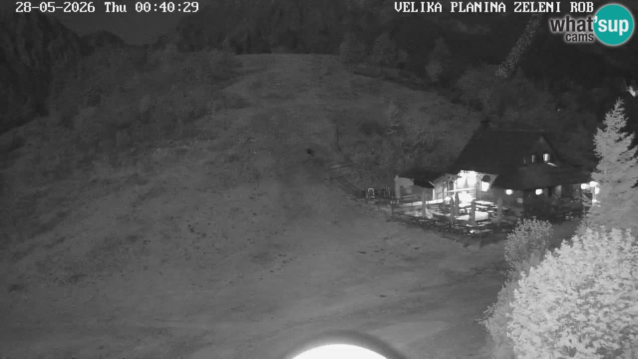 Zeleni Rob – Webcam live | Velika Planina