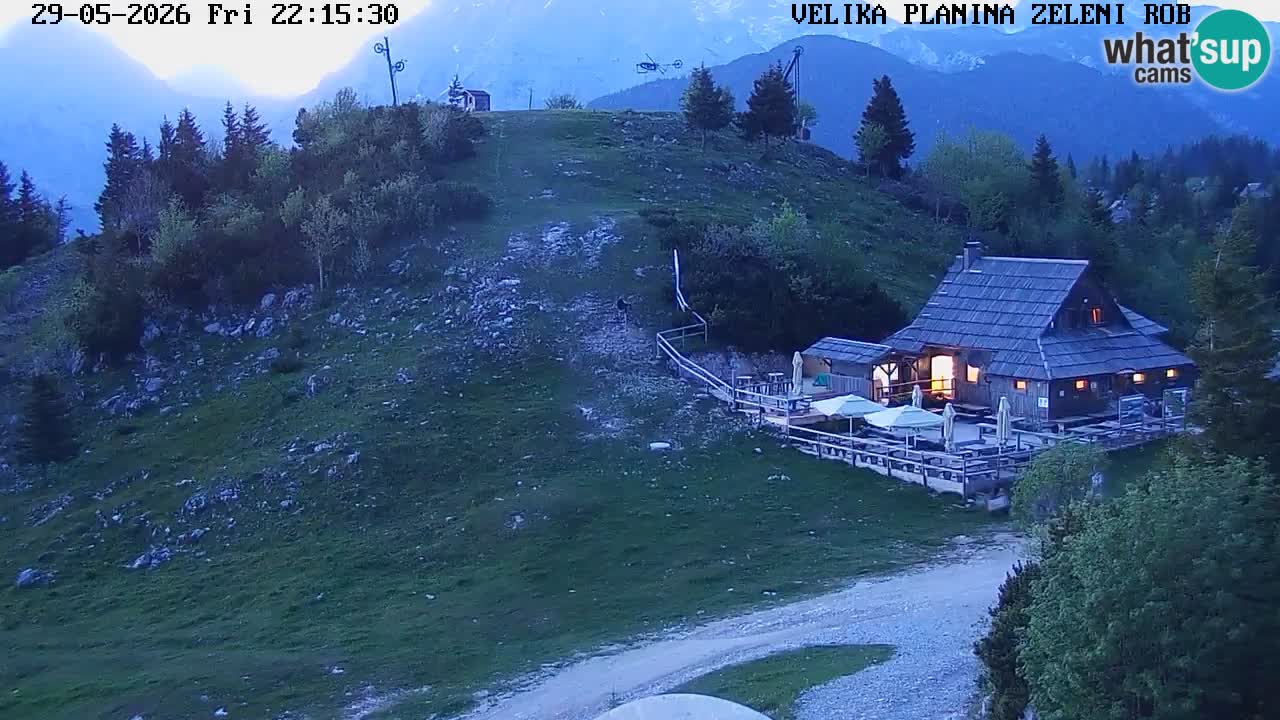 Zeleni Rob – Webcam live | Velika Planina