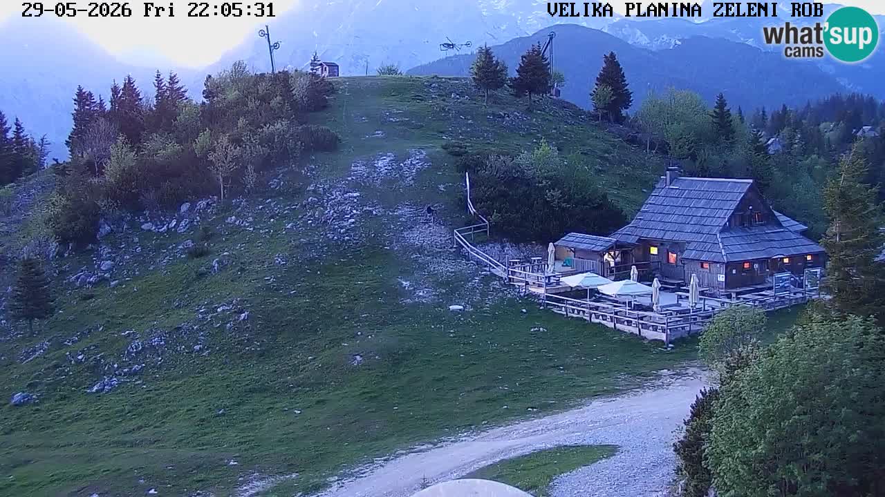 Zeleni Rob – Webcam live | Velika Planina