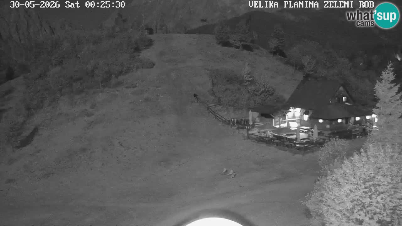 Zeleni Rob | Webcam live Velika Planina