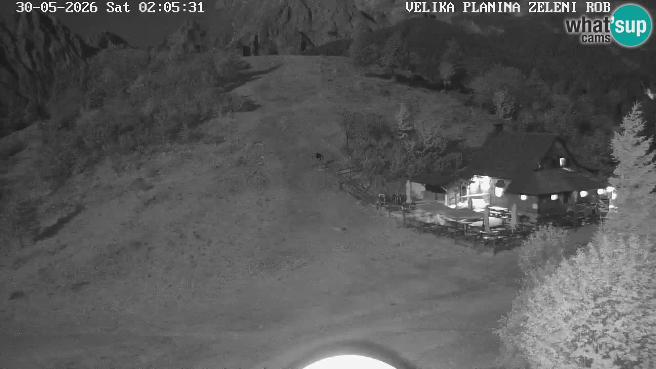 Zeleni Rob – Webcam live | Velika Planina