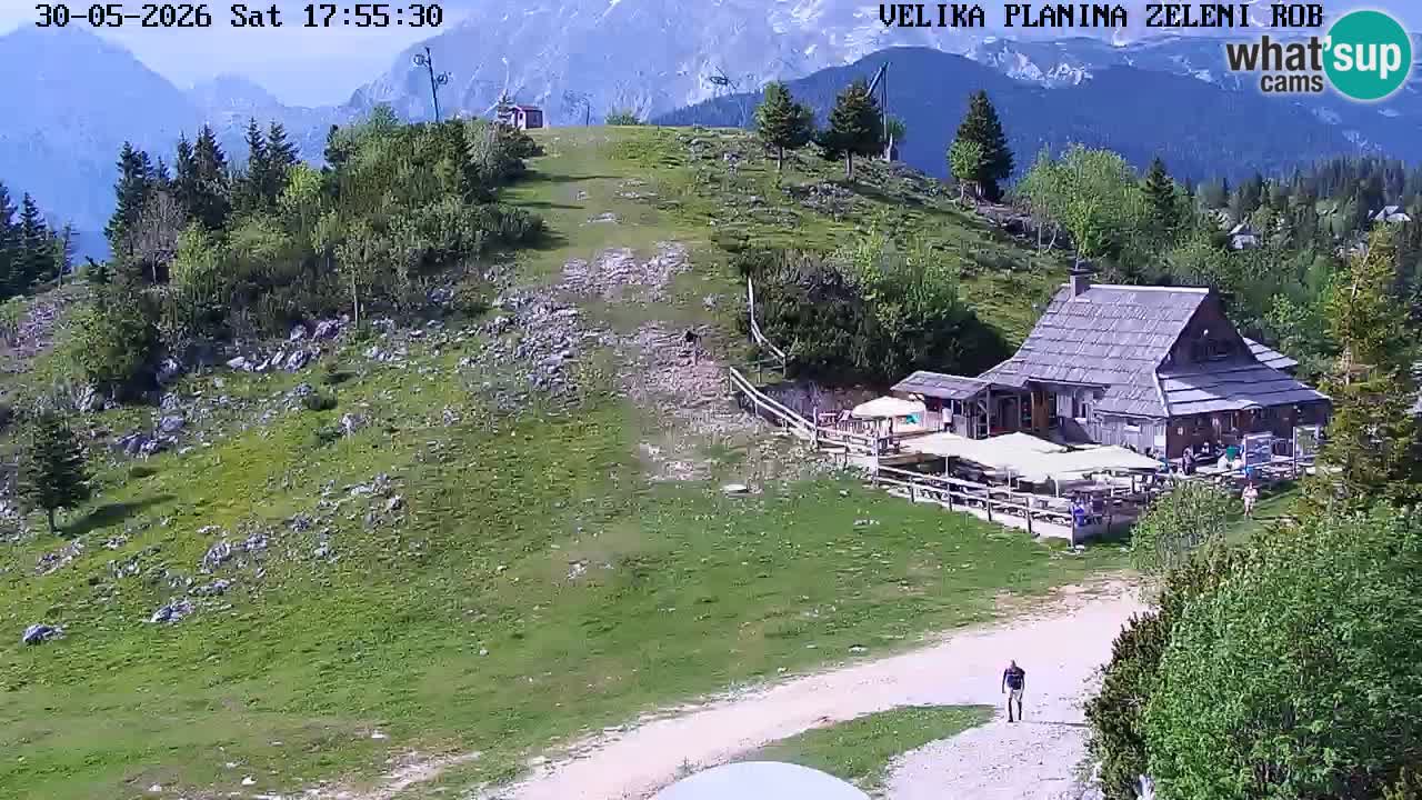 Zeleni Rob – Webcam live | Velika Planina