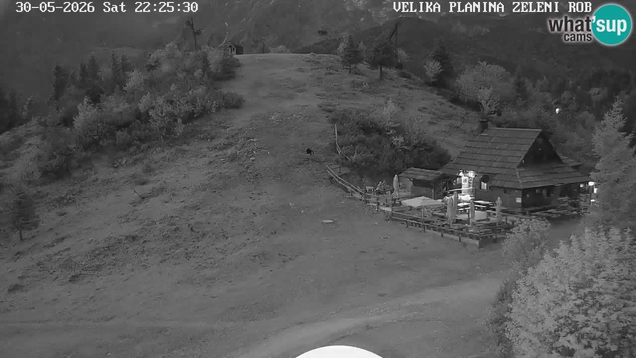 Zeleni Rob – Webcam live | Velika Planina