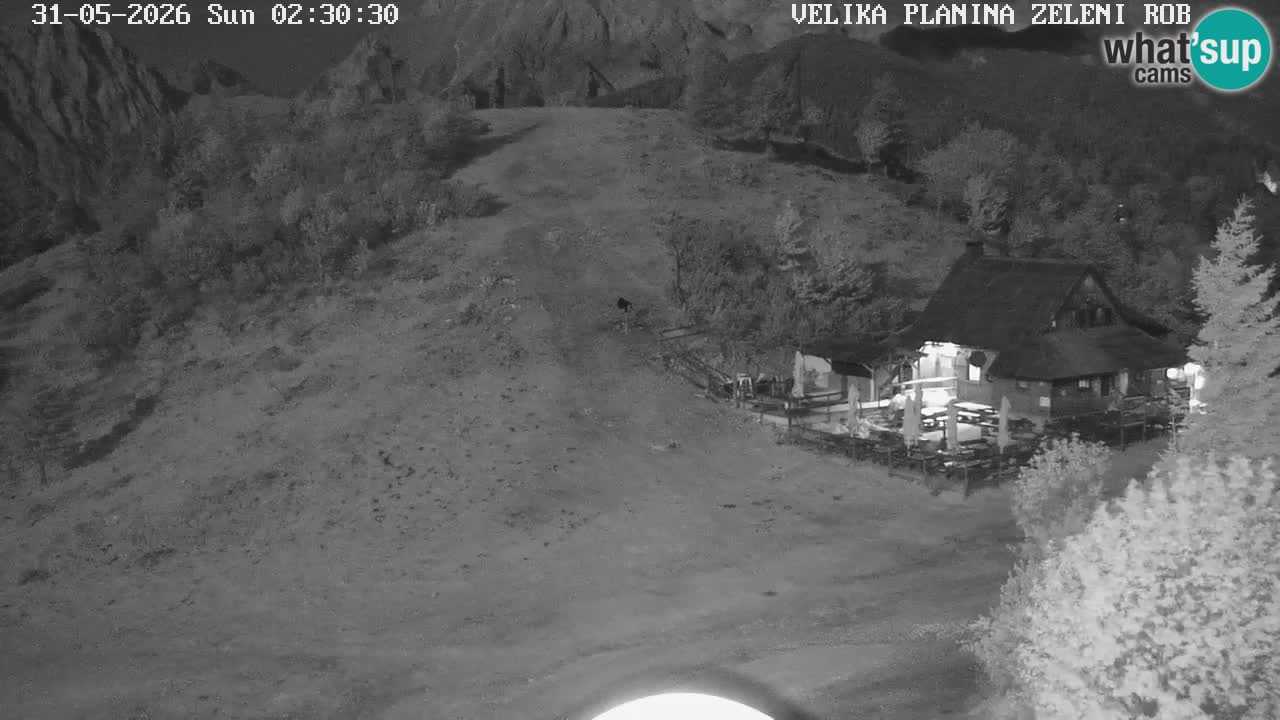 Zeleni Rob | Web kamera Velika Planina