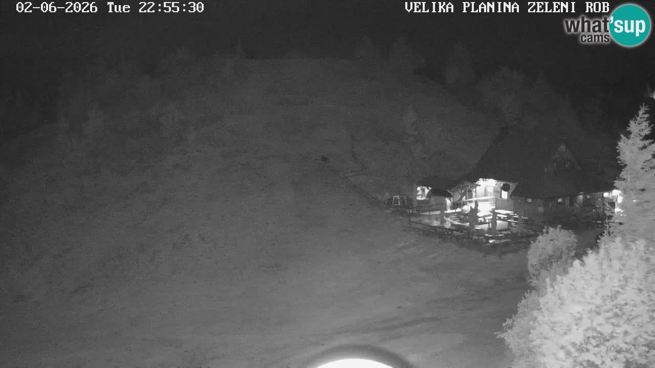 Zeleni Rob – Webcam live | Velika Planina