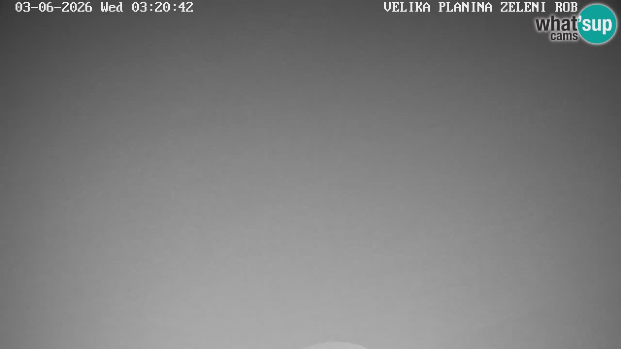 Zeleni Rob | Webcam en vivo Velika Planina