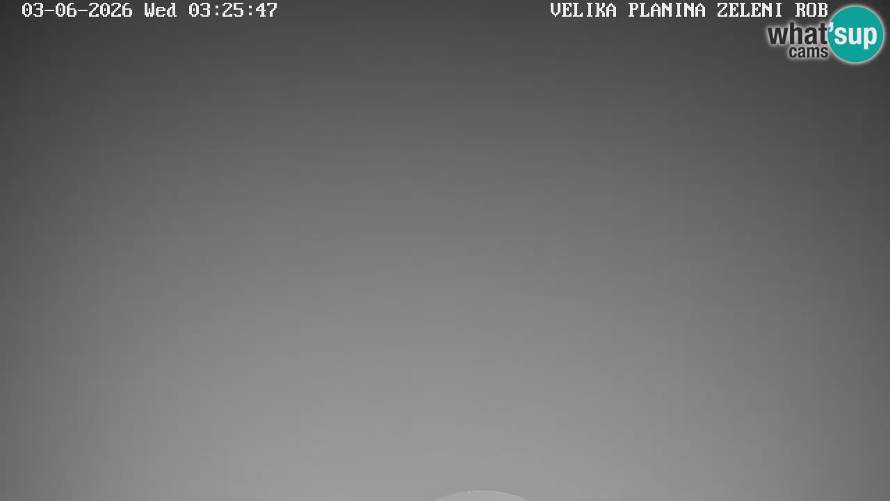 Zeleni Rob | Webcam en vivo Velika Planina
