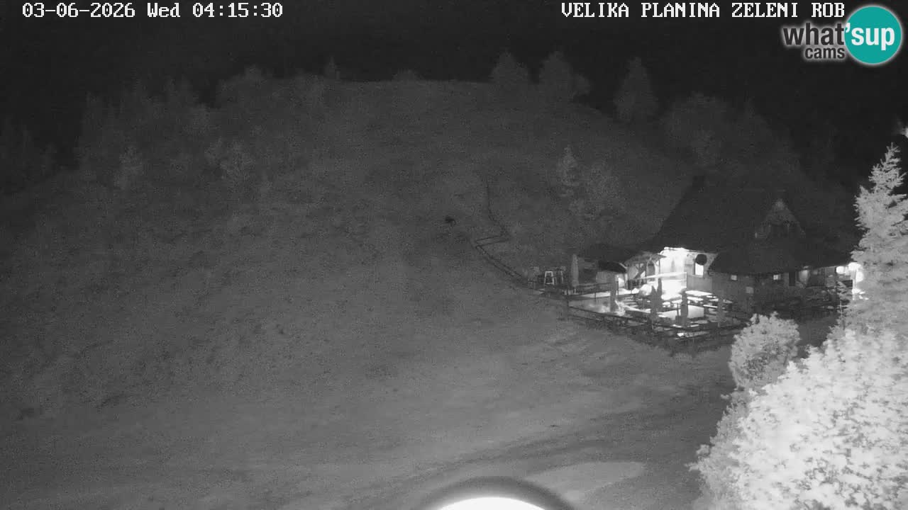 Zeleni Rob – Webcam live | Velika Planina