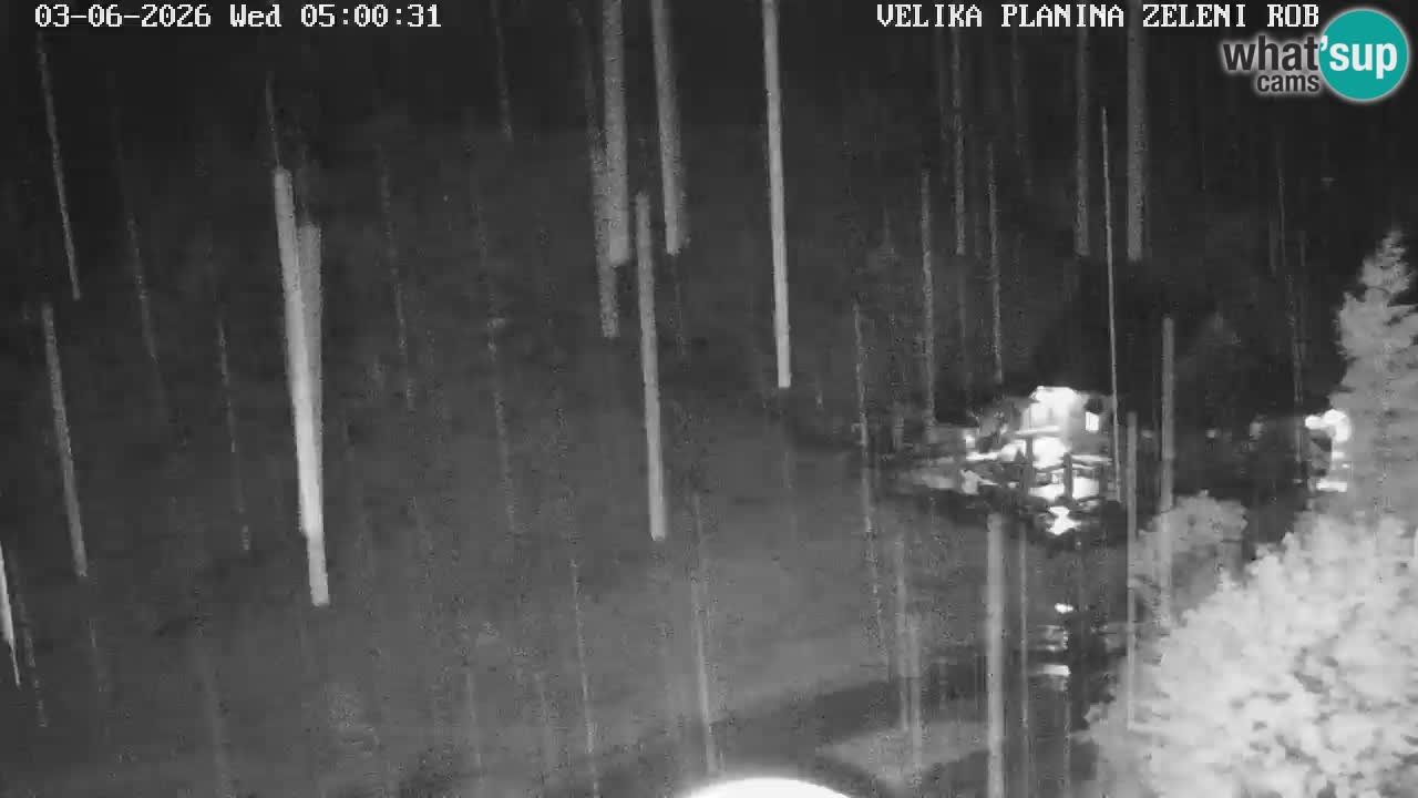 Zeleni Rob – Webcam live | Velika Planina