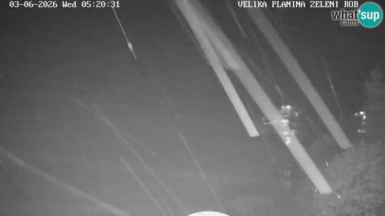 Zeleni Rob – Webcam live | Velika Planina