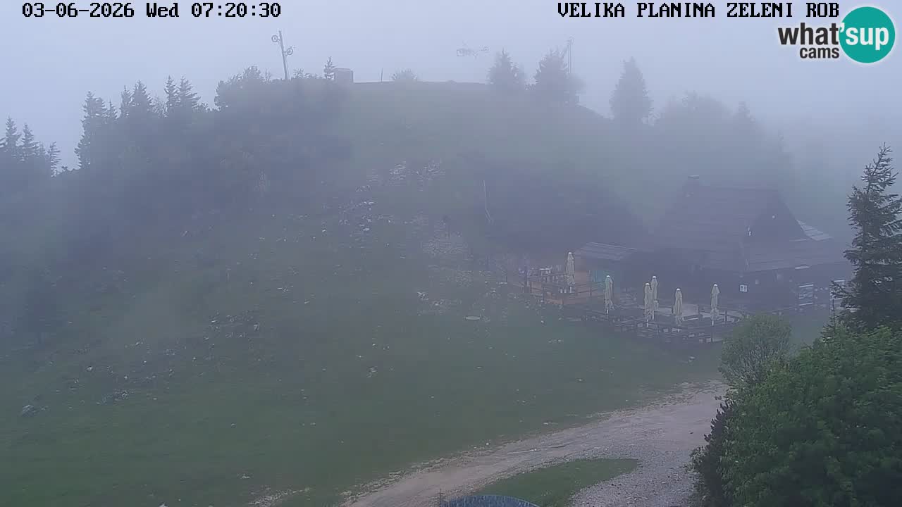 Zeleni Rob – Webcam live | Velika Planina