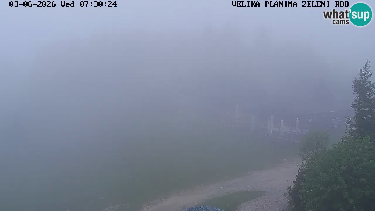 Zeleni Rob – Webcam live | Velika Planina