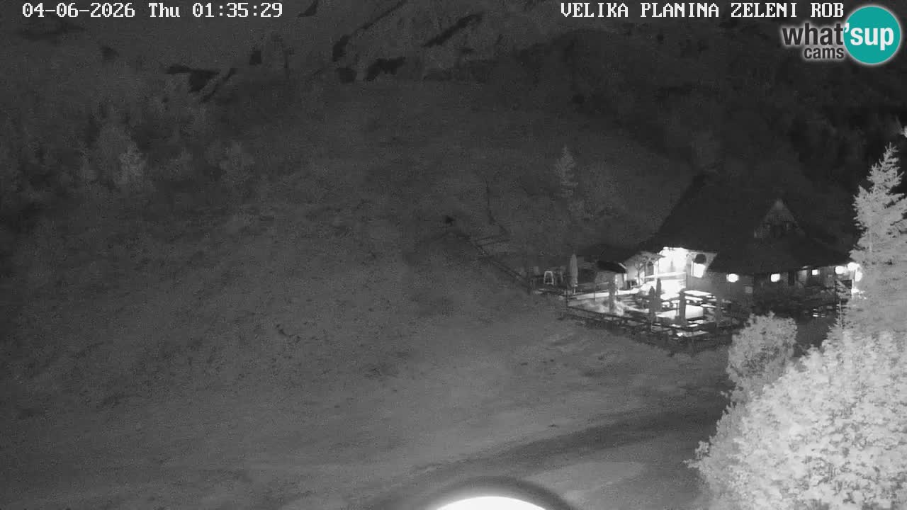 Zeleni Rob – Webcam live | Velika Planina
