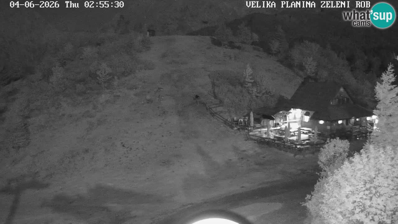 Zeleni Rob – Webcam live | Velika Planina